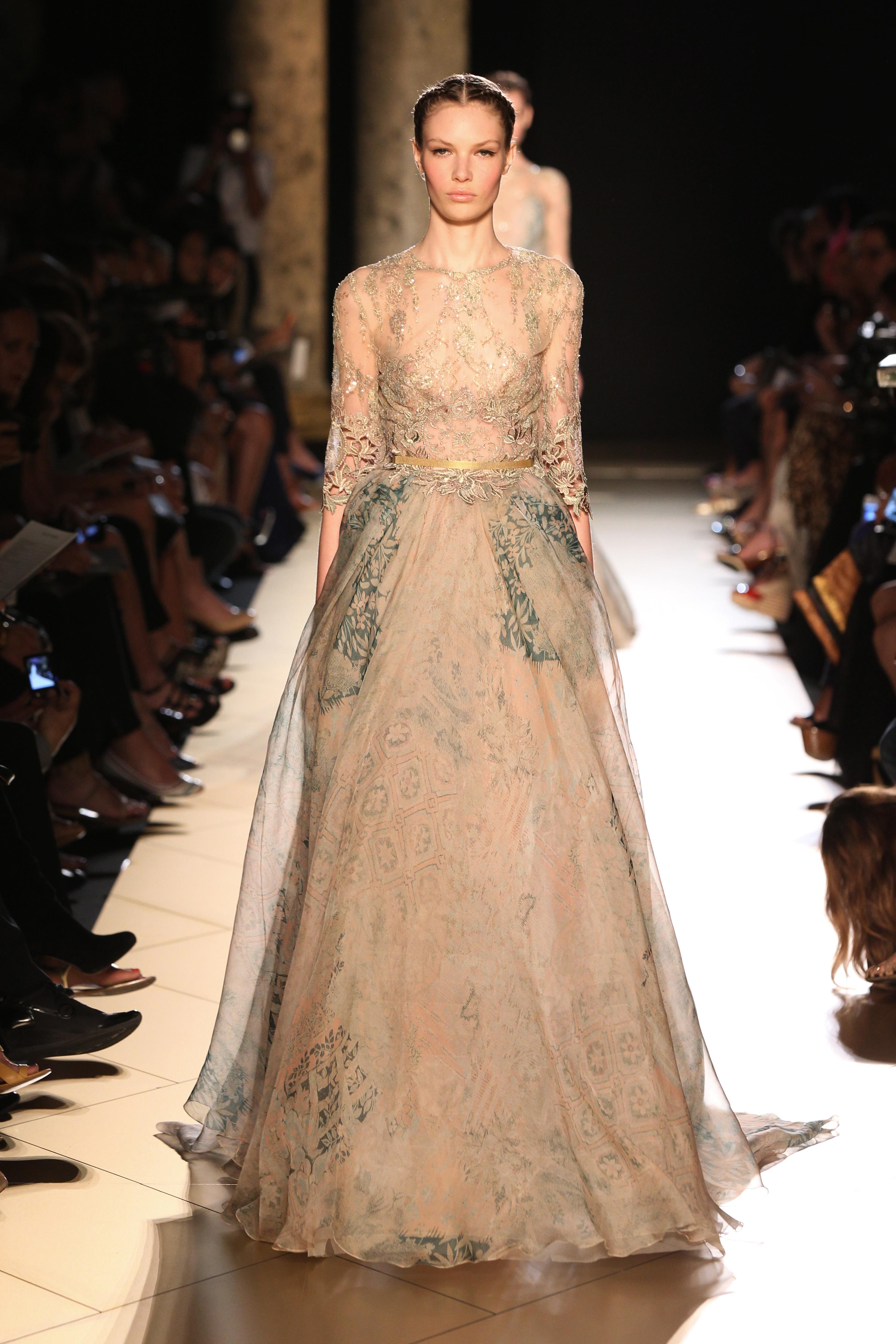 The Elie Saab F/W runway show 2012-2013