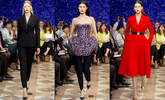Le défilé Dior haute couture A/H 2013