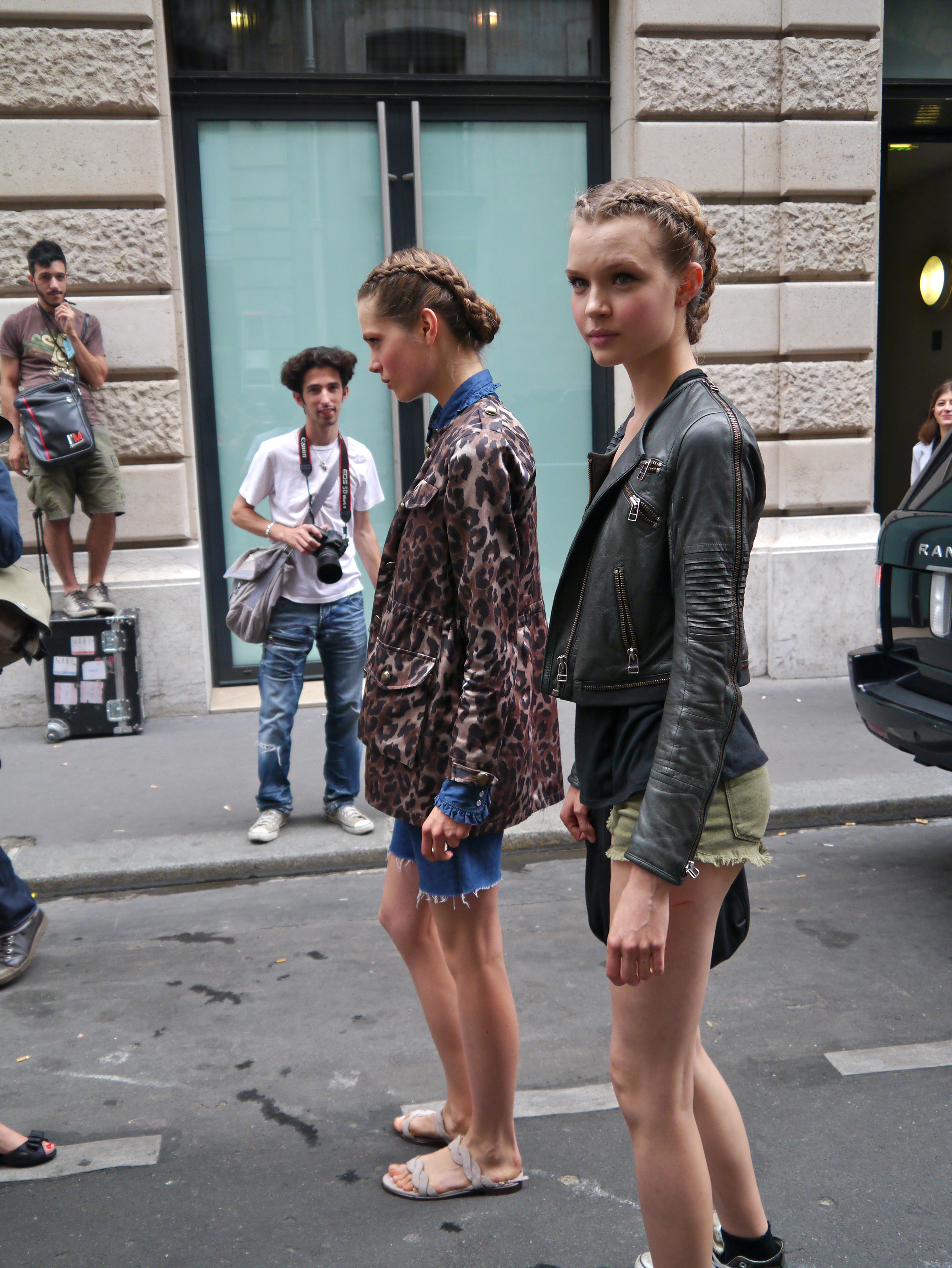 mannequins du défilé Elie Saab
